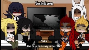 Pro Heroes React to Villain Deku | Villain Deku AU |MHA| •Gacha Club• BNHA/MHA