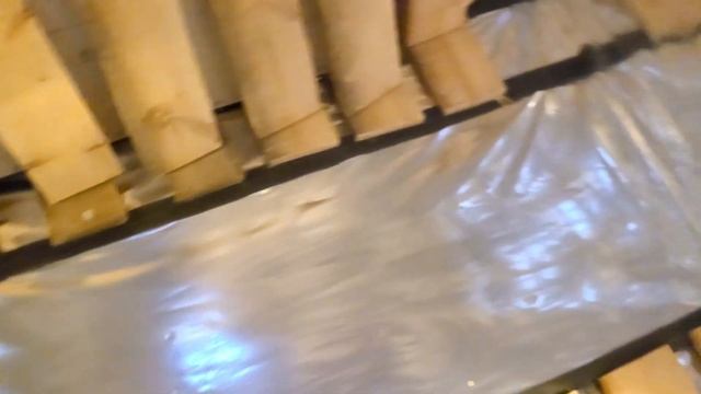 Переделываю пол в парной. Усиление лагами. Каркасная баня. смотреть онлайн