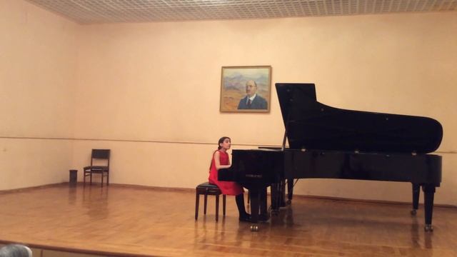 Aida Avanesyan (11 years ) A.Khachaturian Toccata смотреть онлайн