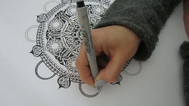 Zentangle Inspired Art #15 смотреть онлайн