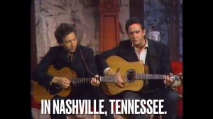 Bob Dylan & Johnny Cash Perform "The Girl From The North Country" from the Johnny Cash Show (Edited