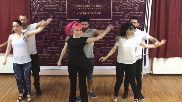 Caliente Dance Academy Tbilisi- after bachata class смотреть онлайн