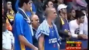 Basket 2008/09 - Maccabi Tel Aviv(Lior Eliyahu Dunk)Vs Hapoel Holon