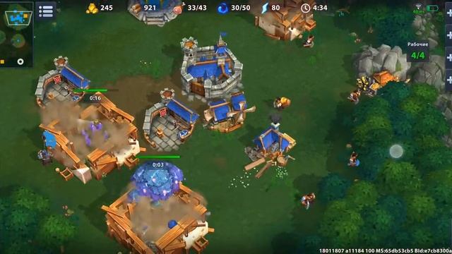 War Legends RTS. Marklie vs Bright. Свет vs Тьма. Тактика быстрой победы