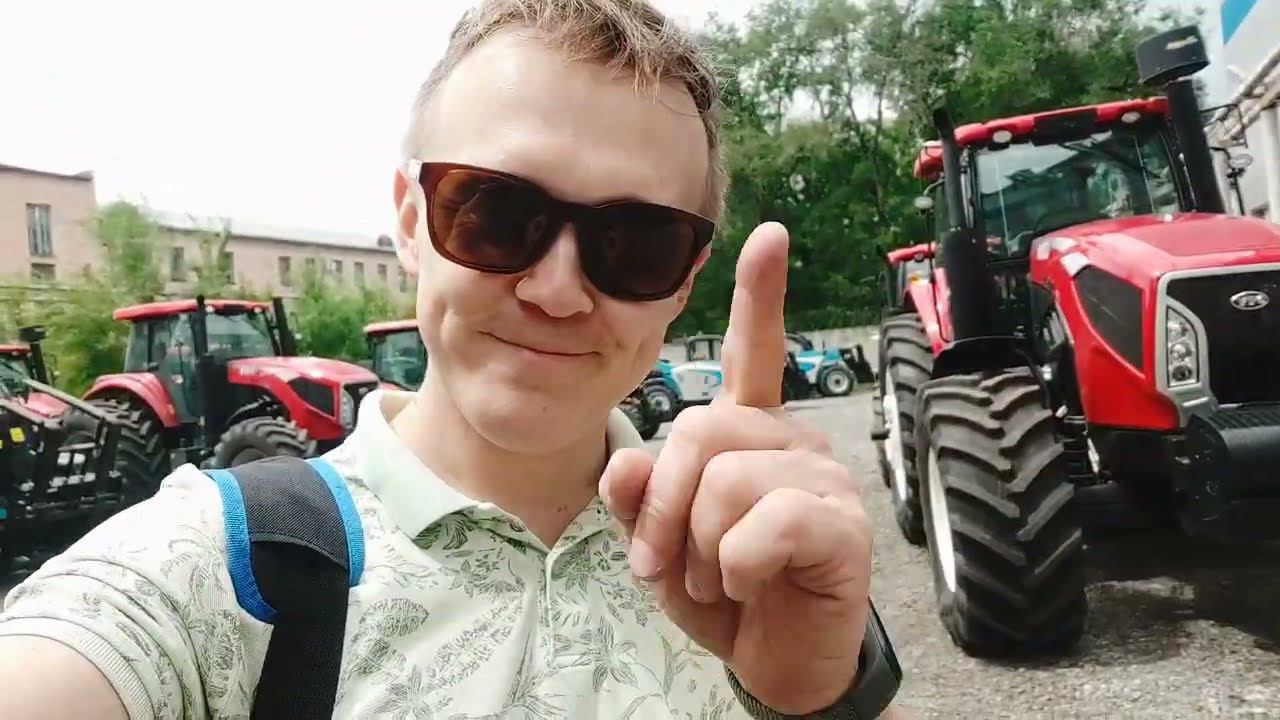 Приехали НЕВИДАННЫЕ модели тракторов YTO: садовый и 110 сил с новой кабиной!!! смотреть онлайн