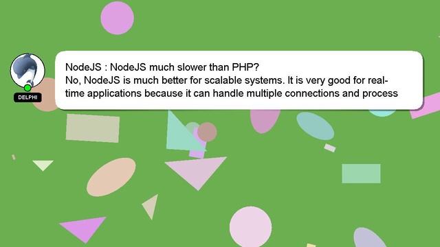 NodeJS : NodeJS much slower than PHP? смотреть онлайн