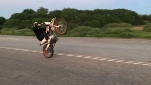 Стант на Motoland CRF 250