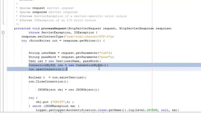 Authentification android et j2ee mysql смотреть онлайн