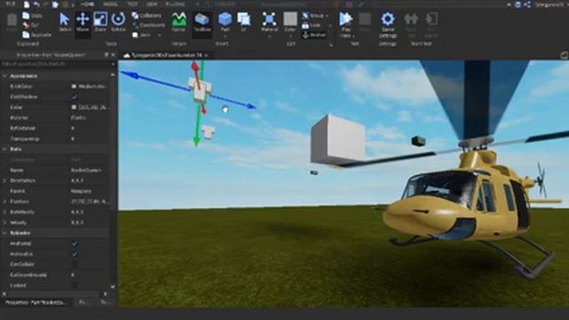 Roblox Creations: Huey Helicopter! смотреть онлайн