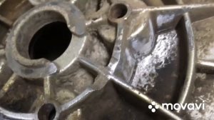 Восстановление корпуса мотопомпы