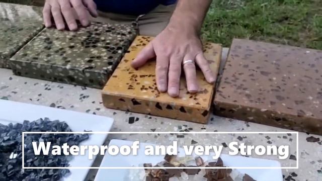 KRR General Contractor ****Concrete Countertops w/ Recycled Glass смотреть онлайн