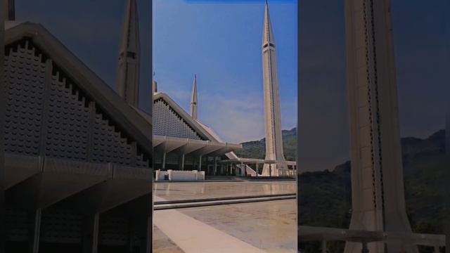 See the Magnificent Faisal Mosque of Islamabad #faisal mosque islamabad #faisal masjid#faisal mosqu