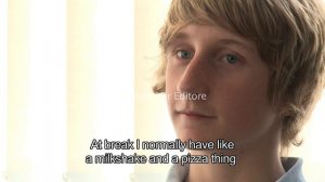 English - Food at school (A1-A2 - with subtitles)