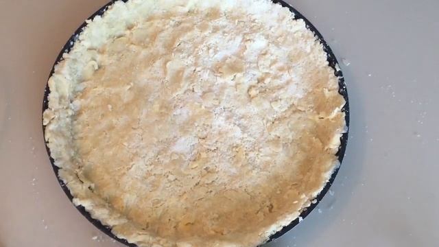 ЧЕРНИЧНЫЙ ПИРОГ со сметанной заливкой.