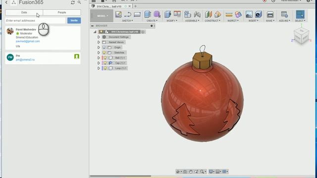 Организация данных и совместная работа во Fusion 360 - Выпуск #048 смотреть онлайн