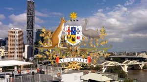 Государственный гимн Австралии.