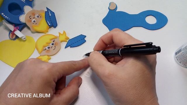 Bonbonnieres "Students". Crafts from foamiran. смотреть онлайн