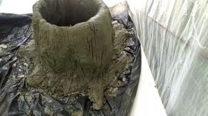 Пень своими руками из подручных материалов. Декор для сада от Sveta DIY