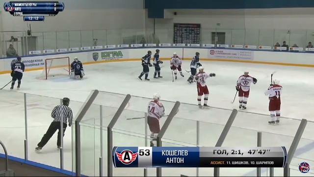 Видеообзор: Мамонты Югры - Авто 3:1 /17.10.2017/ смотреть онлайн