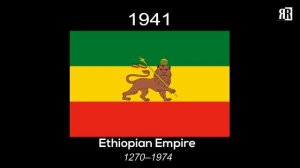 Flag of Ethiopia : Historical Evolution (with the national anthem of Ethiopia)