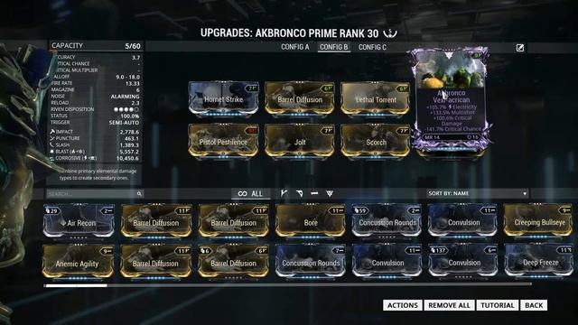 Warframe AKBronco Prime Riven Build - Buffed and Beautiful смотреть онлайн