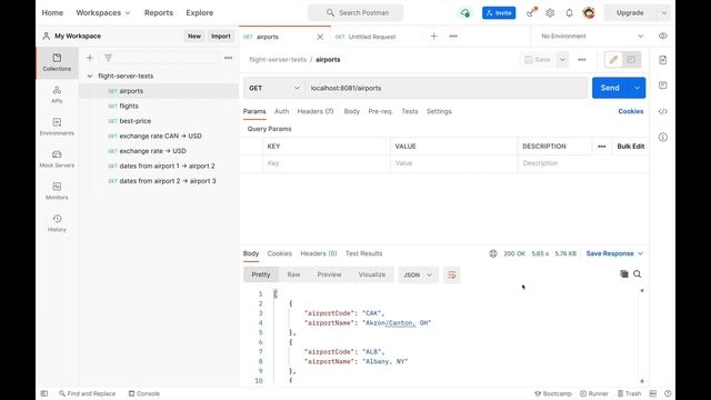 Accessing WebFlux Reactive Microservices via Postman смотреть онлайн