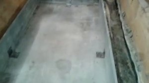 установка несьемной опалубки для фундамента печи