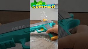 обзор на электронный⚡
водяной пистолет 🔫 😺