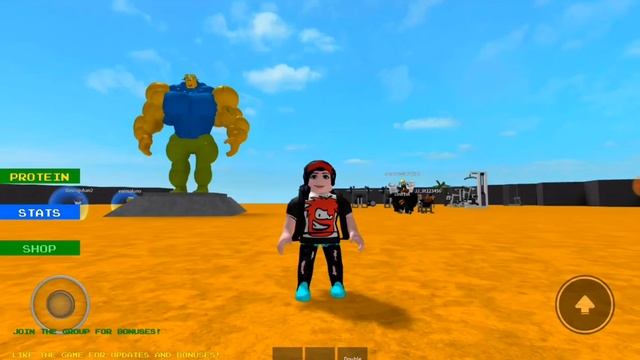 КАЧАЕМ МЫШЦЫ |ROBLOX| !!! смотреть онлайн