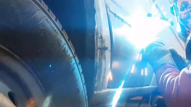 Mercedes Sprinter door rusty repair No Problem !!! смотреть онлайн