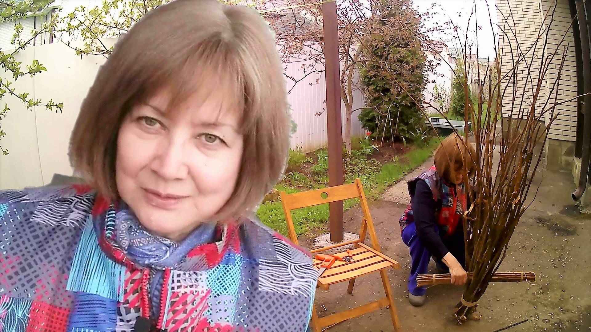 Хворост в дело. Поделка. Ландшафтный дизайн своими руками.