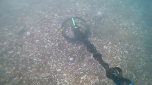 Пляжный коп.Есть первое золото Адриатики!Подводный поиск с металлоискателем