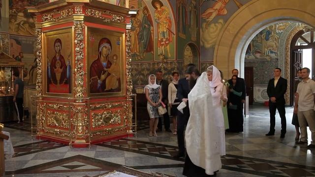 Венчание в храме прп.Сергия Радонежского на Рязанке смотреть онлайн