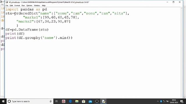 Pandas function application