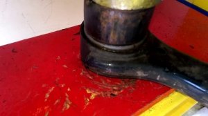 Запрессовка сайлентблока , самодельным прессом