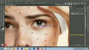 Adobe Photoshop CC Class 21 SPOT HEALING BRUSH TOOL  Malayalam Video Tutorial