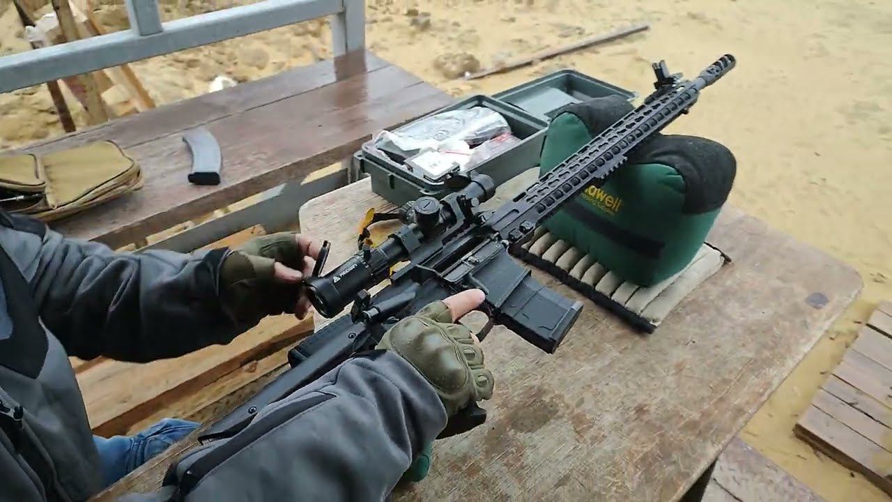 Боковые мехприцельный на Ар15 смотреть онлайн