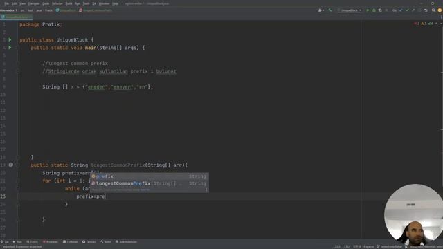Leetcode-14 Java-Longest Common Prefix