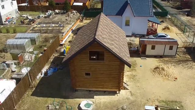 Рубленная баня для большой семьи | Обзор и Отзыв смотреть онлайн