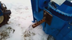 Мотоблок Нева МБ 2 + снегоуборщик(3)