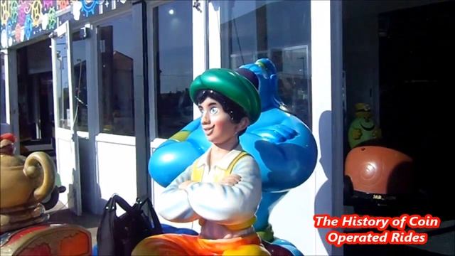 1990s Coin Operated Aladdin Kiddie Ride - Magic Carpet смотреть онлайн