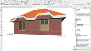 Подшивка свесов в ArchiCad 20. Видеоурок