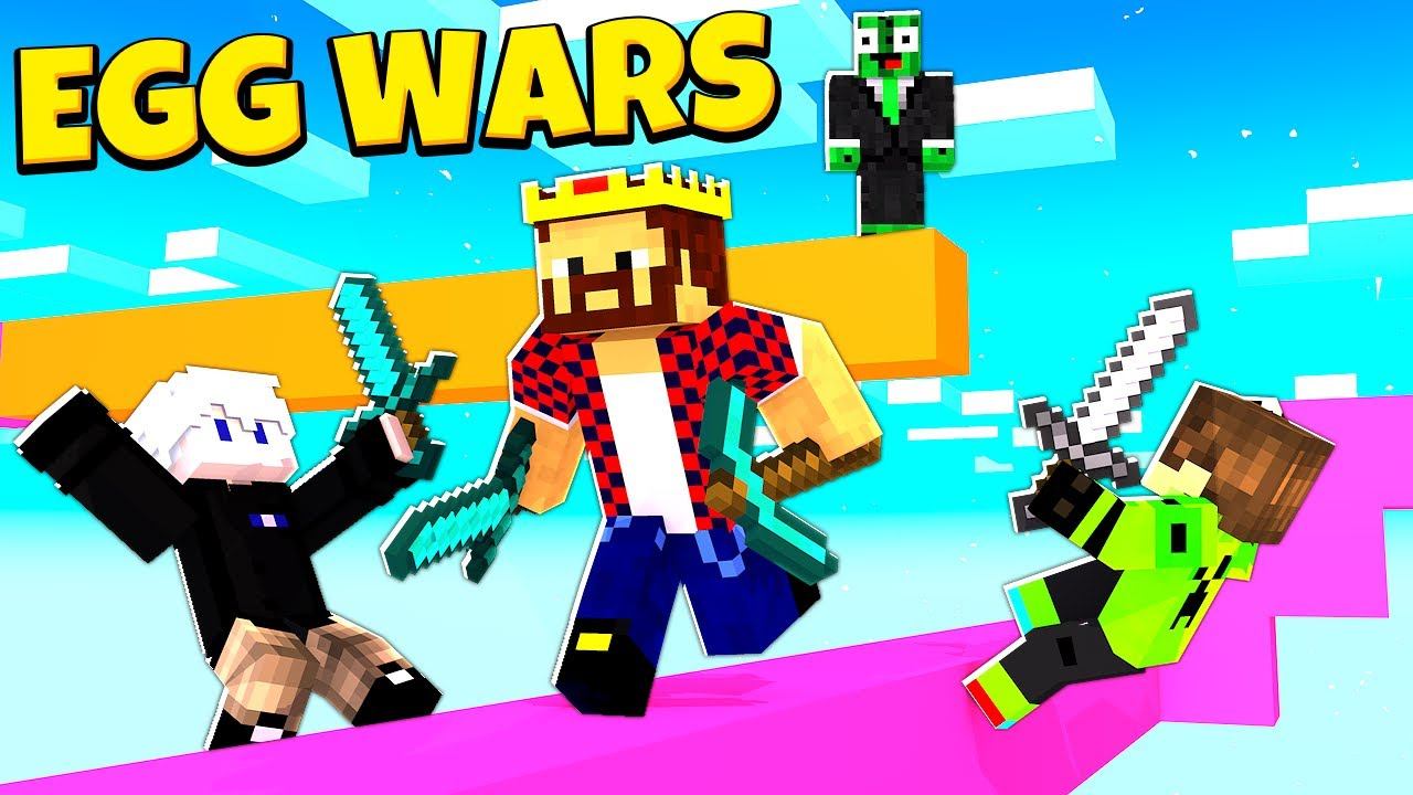 В ЭТОЙ ИГРЕ КОМАНДА НЕ НУЖНА! МАЙНКРАФТ ЭГГ ВАРС смотреть онлайн