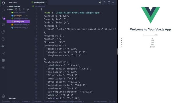 [BR][Front-End] JavaScript - Implementando Micro Front-End com Single SPA смотреть онлайн