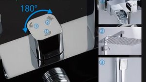 Обзор душевой системы Gappo G2407-20