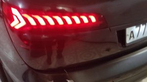 Китайские фонари на Ауди Q7. Второй заход.