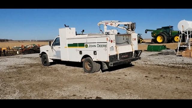 1992 Ford F450 Super Duty Service Truck - Selling on BigIron Auctions - Mar. 15, 2023 смотреть онлайн