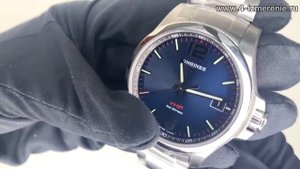 Обзор 4 Измерение Longines Conquest V.H.P. Quartz L3.716.4.96.6