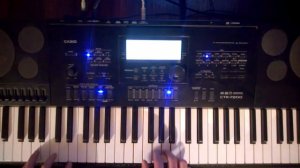 Не унывай музыка на синтезаторе Casio CTK-7200