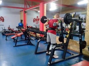 Дима. Присед 110кг